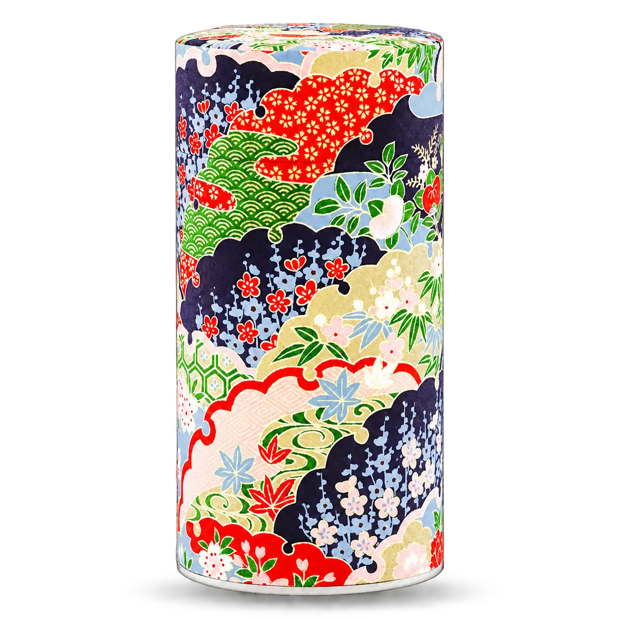 Grande boîte à thé 150 g en papier washi