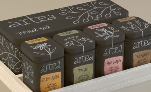 Boîte à thé artea
