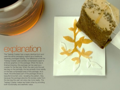 Teabag coaster