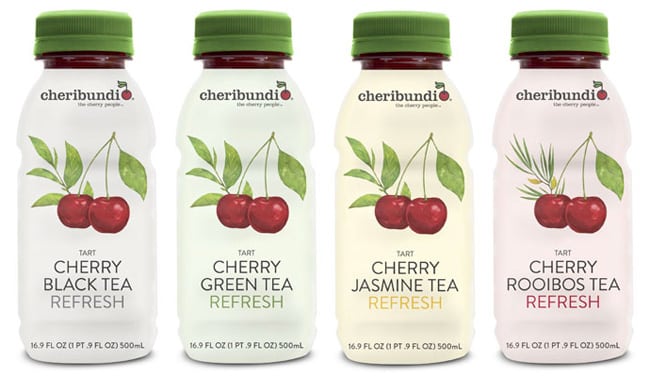 Cheribundi, jus de cerise au thé