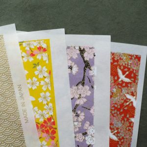 Feuilles de papier washi