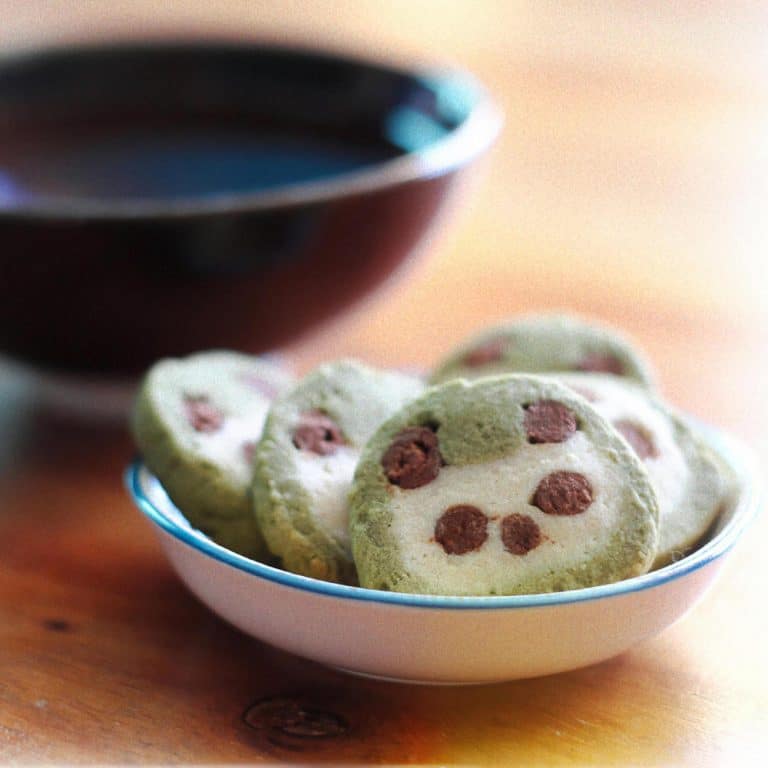 Biscuit au thé vert matcha