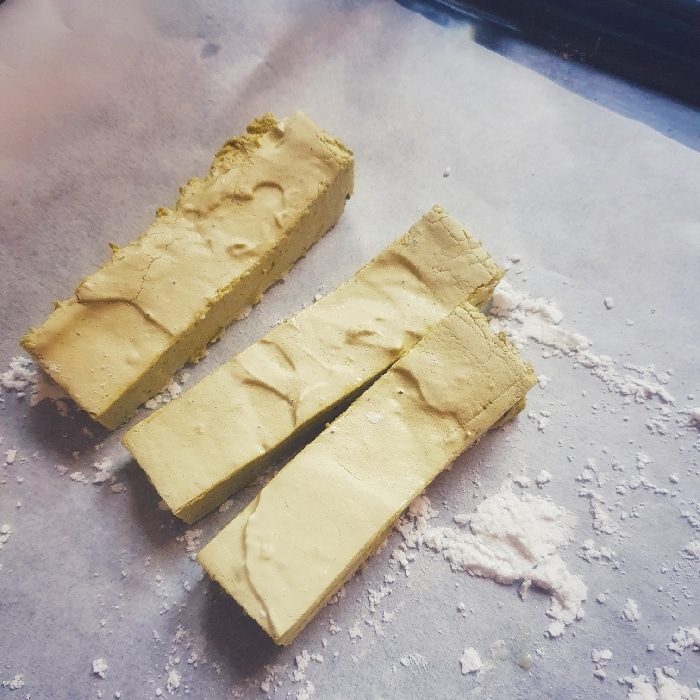 Guimauve au thé matcha