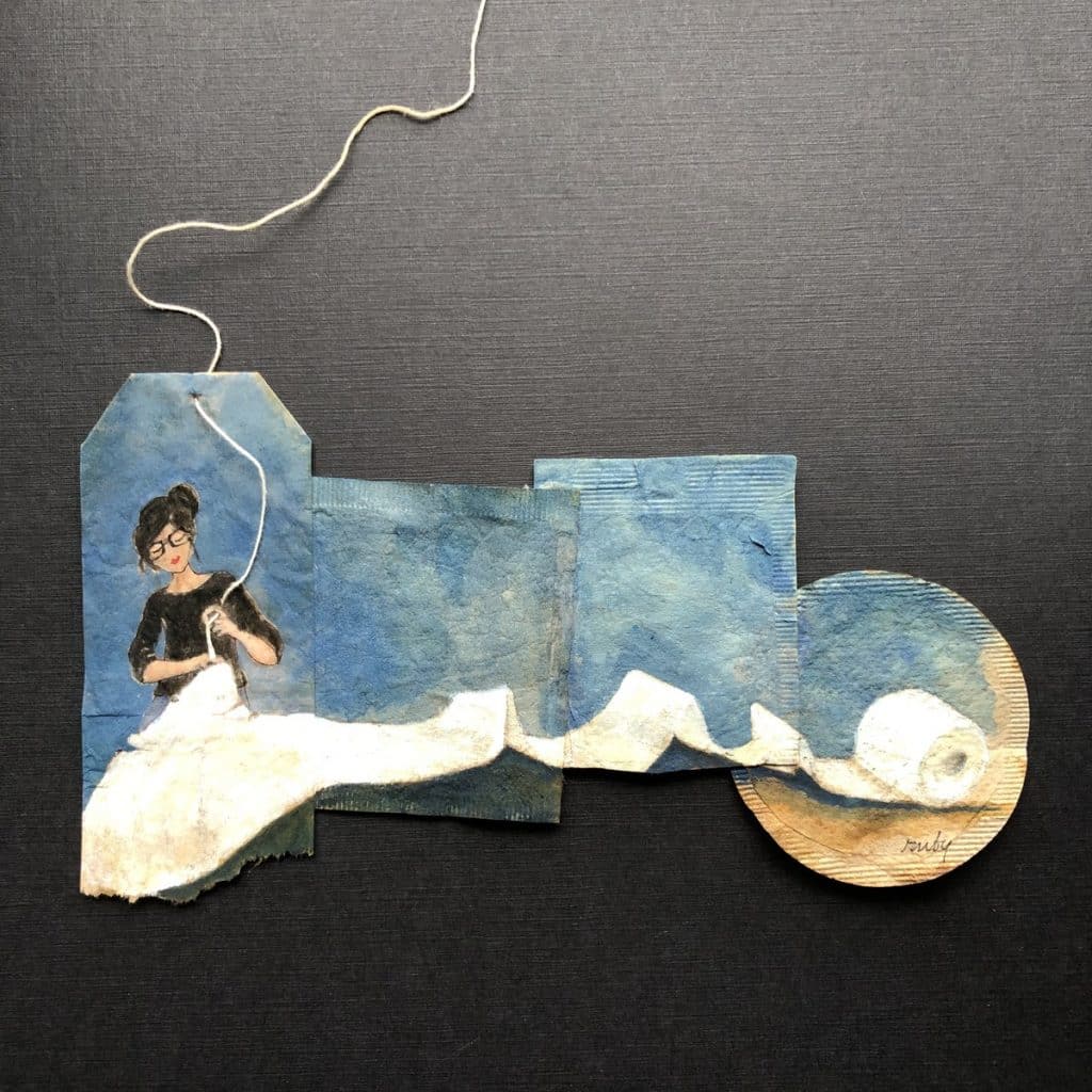 Ruby Silvious tea bag 1