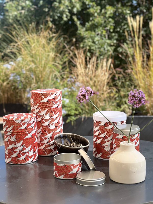 Boîte à thé empilable papier washi – Minabe