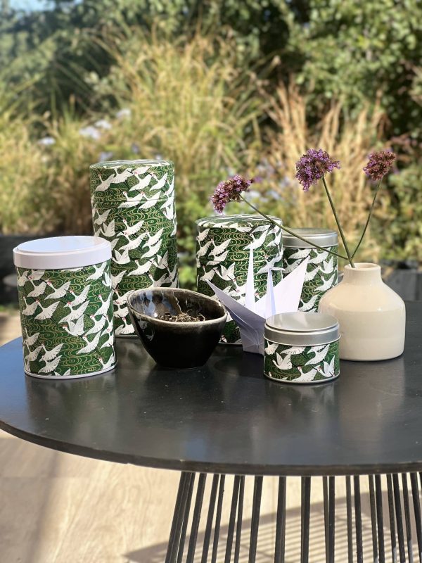 Boîte à thé traditionnelle papier washi – Seicho