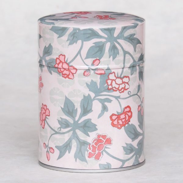 Boîte à thé luxe Fleurs de Japon
