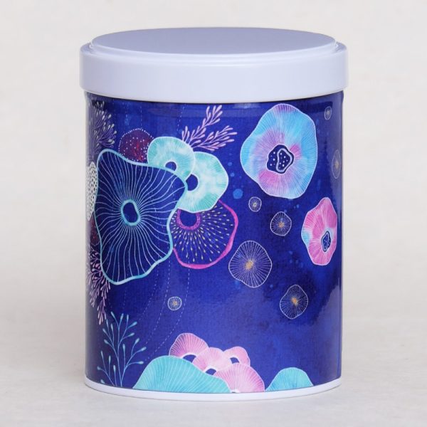 Boîte à thé empilable artisanale illustrée - Underwater