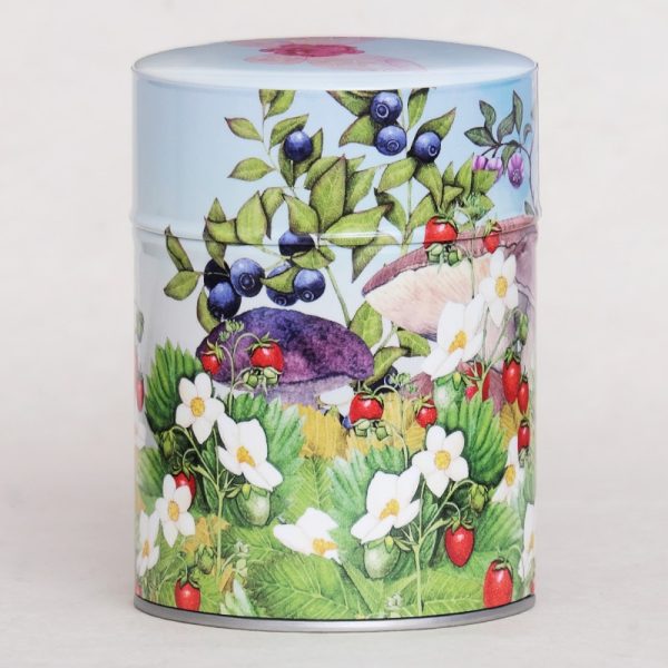 Boîte à thé artisanale illustrée - Fairy forest