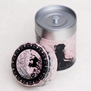 Boîte à thé artisanale illustrée - Le goûter