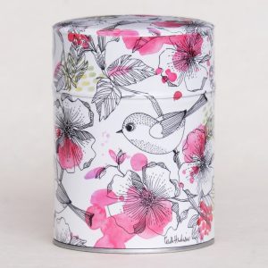Boîte à thé artisanale illustrée - Gazouiilis
