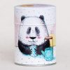 C-boite-the-illustree-panda Boîte à thé artisanale illustrée - Panda