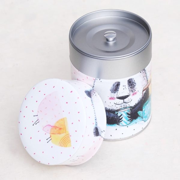 C-boite-the-illustree-panda-4 Boîte à thé artisanale illustrée - Panda