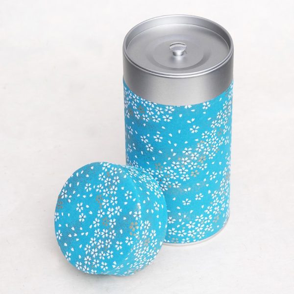 Washi tea caddy 150g - Kamogawa
