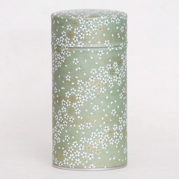 Boîte à thé washi artisanale washi 150g - Kinako