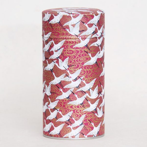 K-boite-the-washi-kominato Boîte à thé washi artisanale washi 150g - Kominato