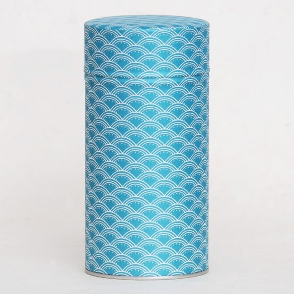 K-boite-the-washi-nami Boîte à thé washi artisanale washi 150g - Nami