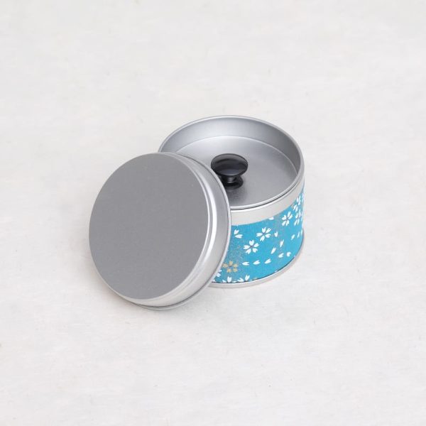 Small stackable tea caddy - Kamogawa
