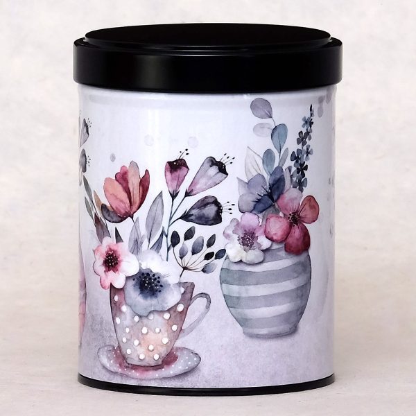 Boîte à thé d'artiste - Bouquets