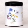 Boîte à thé d’artiste – Fleurs des champs