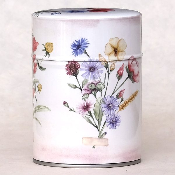 C-boite-illustree-flowers-fields-2 Traditional illustrated tea caddy - Field flowers