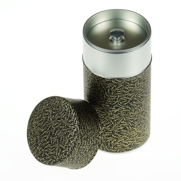 80g washi paper tea caddy - Shooting star rain