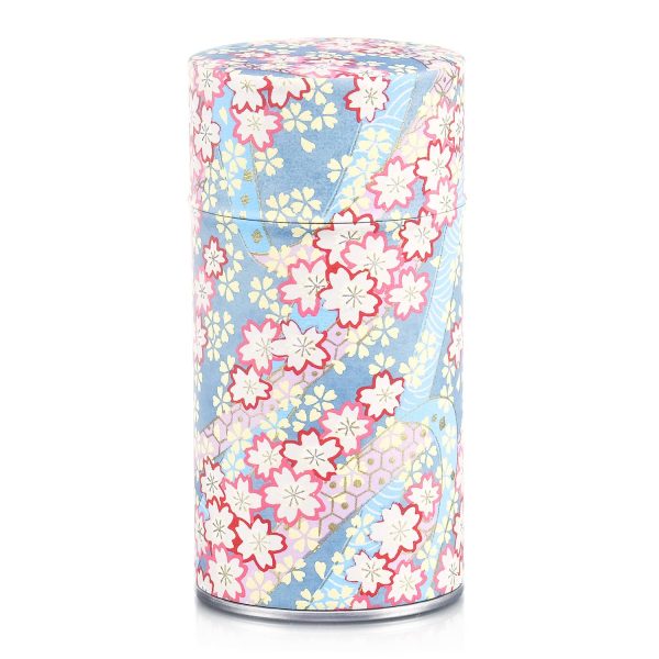Boite à thé washi florale