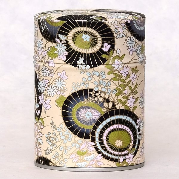 D-076-geroshi-boite-washi-100g Boite à thé washi beige et or