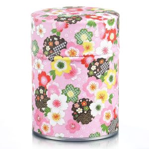 Boîte à thé traditionnelle papier washi – Pinku