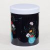 Boîte à thé illustrée empilable – Fleurs de thé