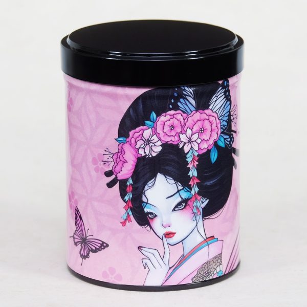 Boîte à thé illustrée empilable – Keiko