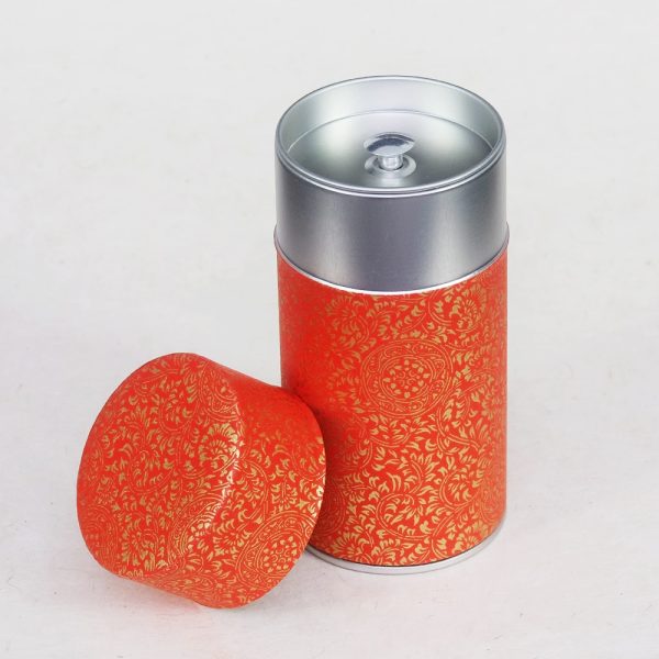 BW-22-29-boite-the-washi-BW-inakake Tea caddy 80g washi paper - Inakake