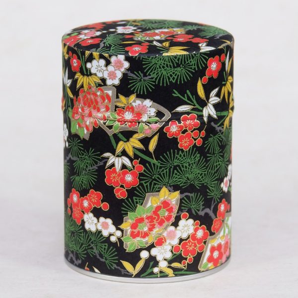Traditional washi paper tea caddy - Kadoya