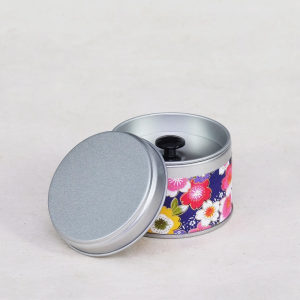 Small 20g washi paper tea caddy - Kanibaru