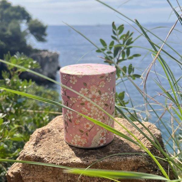 Caja de té de papel washi tradicional - Nakaicho