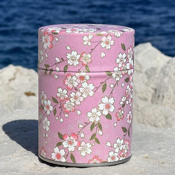 Caja de té de papel washi tradicional - Nakaicho