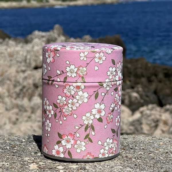Caja de té de papel washi tradicional - Nakaicho