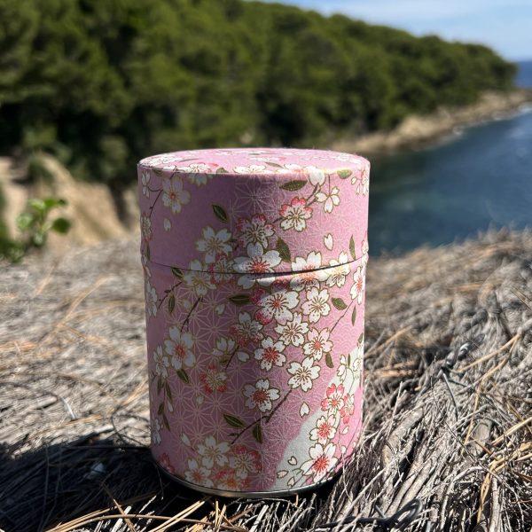 Caja de té de papel washi tradicional - Nakaicho