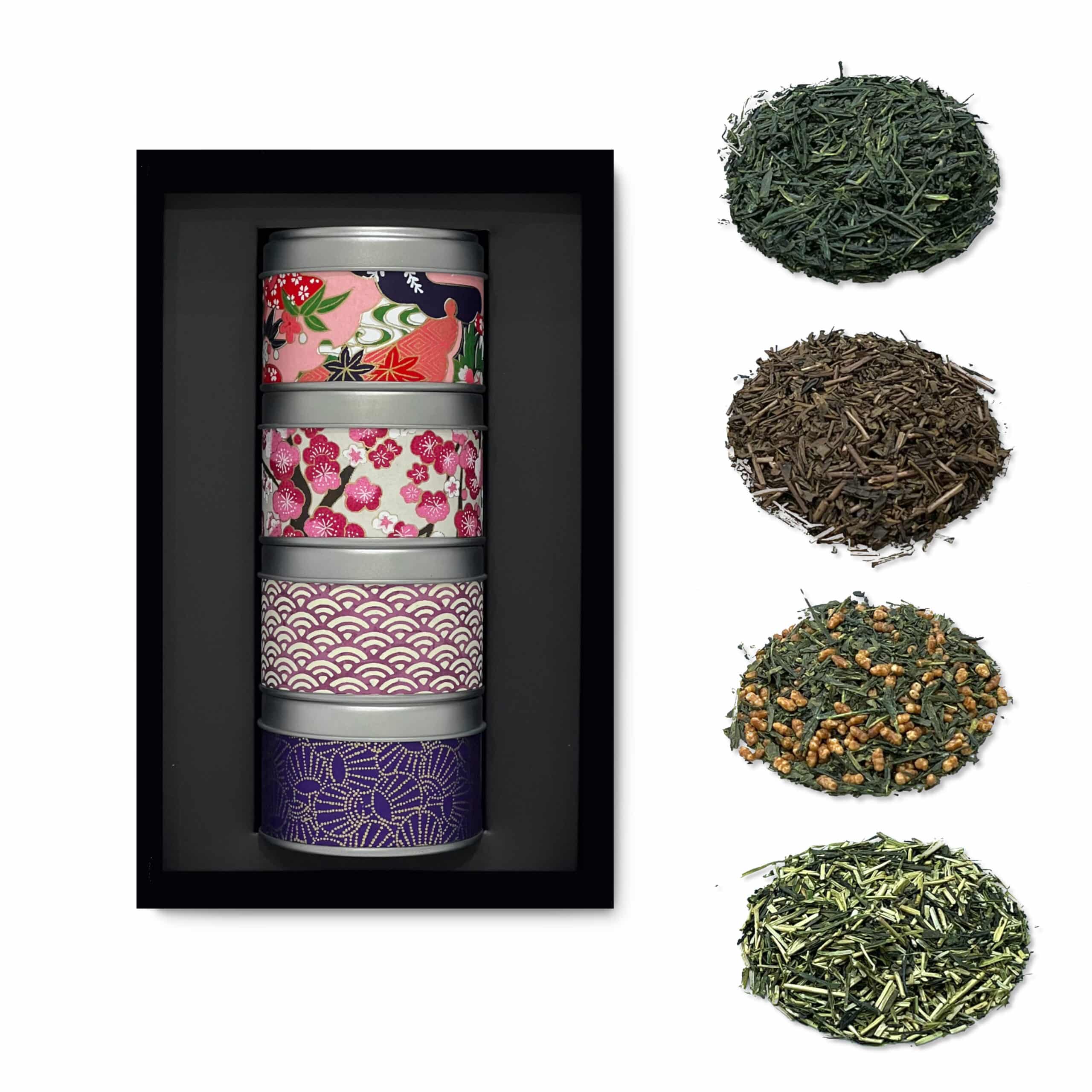 Coffret decouverte thes du japon coffret thés du Japon