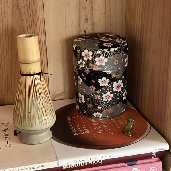 Boîte à thé traditionnelle papier washi – Akabira