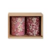 coffret 2 boites 100g-1 Coffret en bois avec 2 boites à thé washi