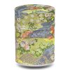 boite a the multicolore motif japon paysage