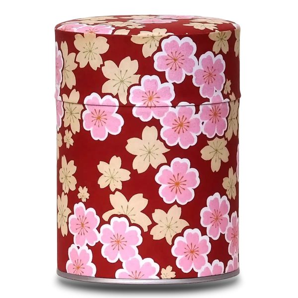 D-boite-washi-itabu red tea box with large flowers