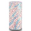 large light blue washi box with flower vine