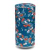 grande boite a the washi bleu avec carpe koi