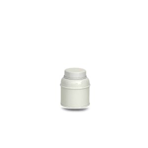 petite boite à thé baby blanche de 10 g