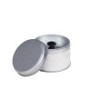 kleine Reiseteedose aus Metall mit Washi-Papier überzogen - offen