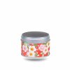 boite-the-washi-S-kureiji Petite boite a the en metal recouverte de papier washi rouge avec grosses fleurs