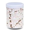 boite-the-washi-W-machi Teedose aus beigem Washi-Papier mit Kirschblüten