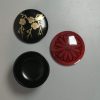 Natsume laque noire avec couvercle interchangeable - Vintage